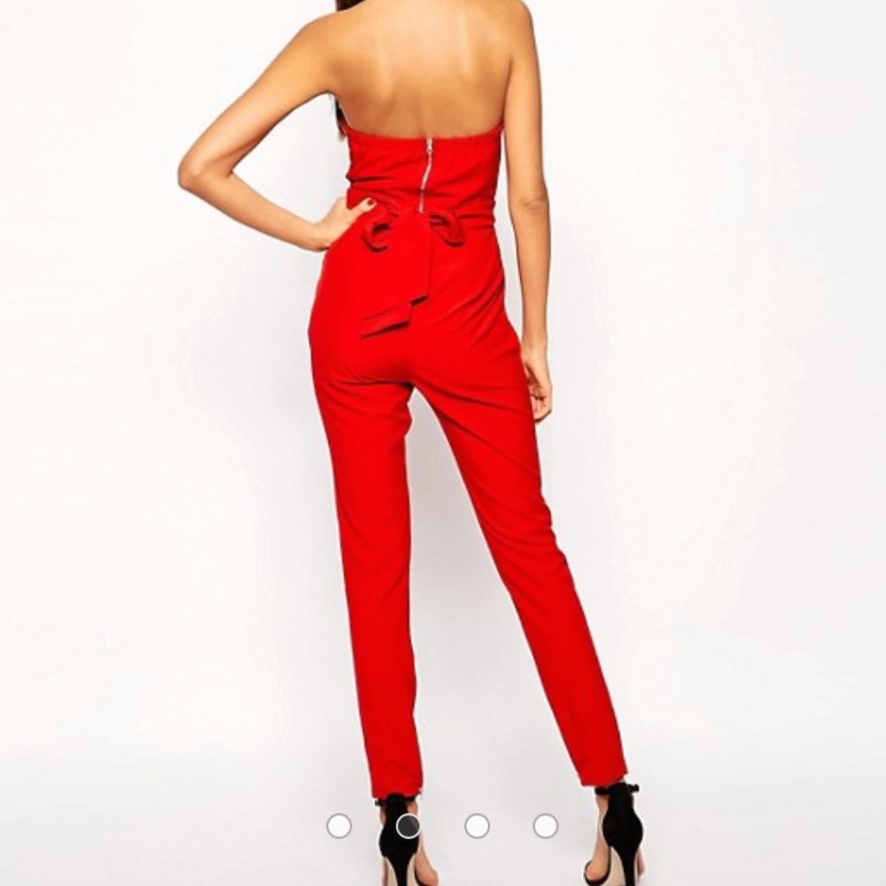 TFNC Tailored Jumpsuit With Tie Waistband